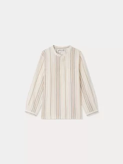 Child Bonpoint Tops | Artiste Shirt Multicolored Stripes
