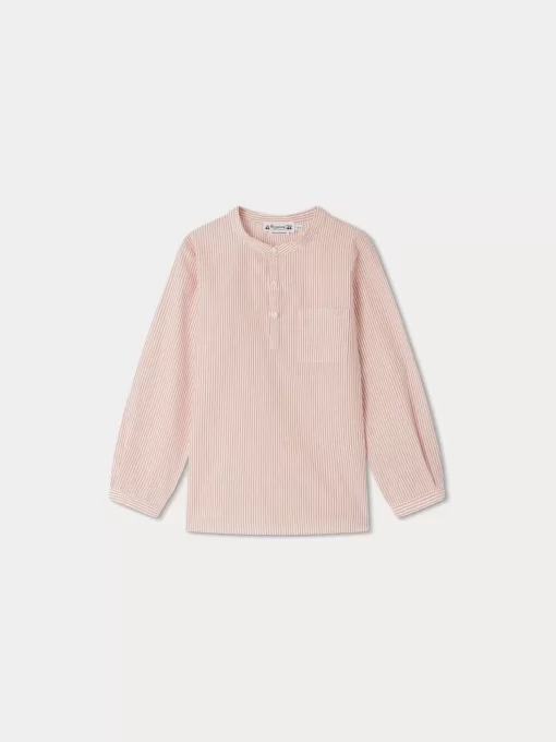Child Bonpoint Tops | Artiste Shirt Terracotta