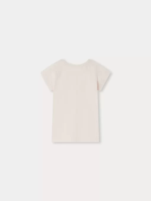 Child Bonpoint Tops | Asmae T-Shirt Petal Pink
