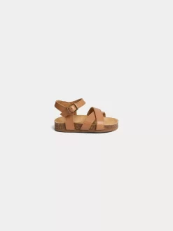 Newborn & Baby Bonpoint Shoes | Asterie First Steps Sandals Honey