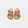 Newborn & Baby Bonpoint Shoes | Asterie First Steps Sandals Honey