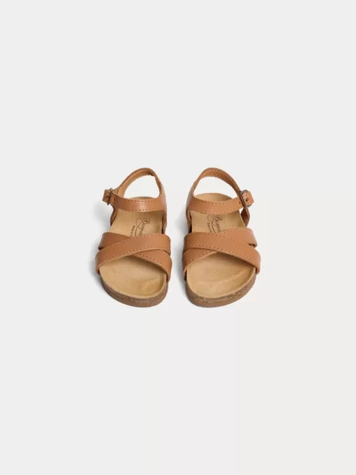 Newborn & Baby Bonpoint Shoes | Asterie First Steps Sandals Honey