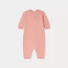 Newborn & Baby Bonpoint Sets And Jumpsuits | Atilou Onesie Baby Pink