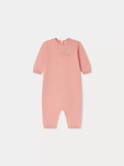 Newborn & Baby Bonpoint Sets And Jumpsuits | Atilou Onesie Baby Pink