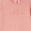 Newborn & Baby Bonpoint Sets And Jumpsuits | Atilou Onesie Baby Pink