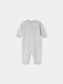 Newborn & Baby Bonpoint Sets And Jumpsuits | Atilou Romper Sky Blue