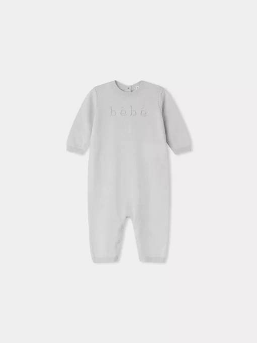 Newborn & Baby Bonpoint Sets And Jumpsuits | Atilou Romper Sky Blue