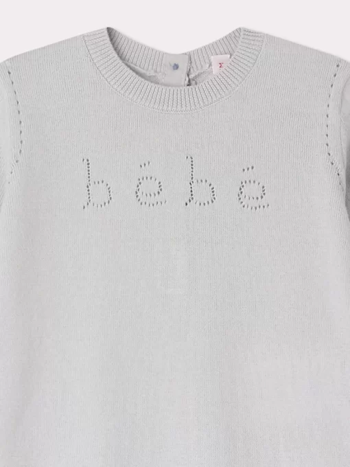 Newborn & Baby Bonpoint Sets And Jumpsuits | Atilou Romper Sky Blue