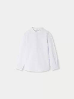 Child Bonpoint Tops | Auguste Shirt Sky Blue