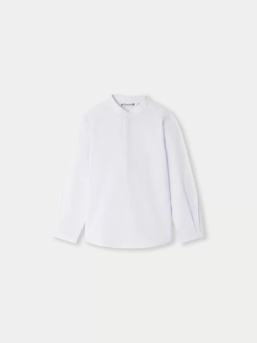 Child Bonpoint Tops | Auguste Shirt Sky Blue