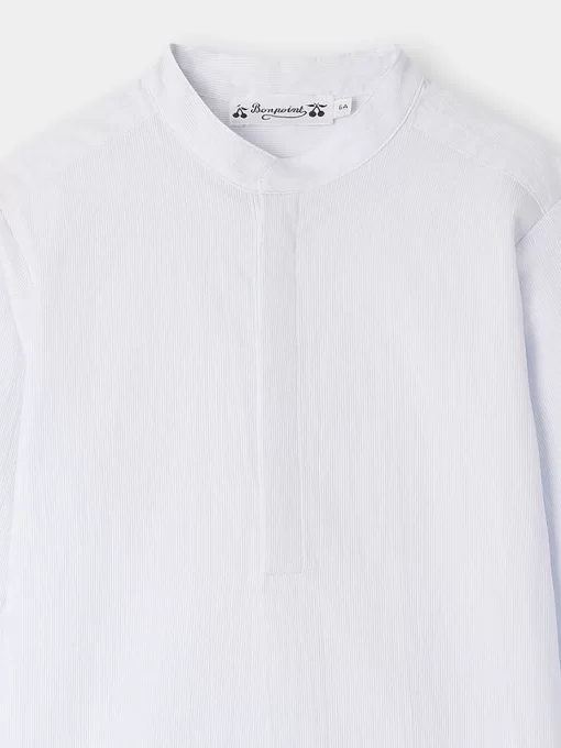 Child Bonpoint Tops | Auguste Shirt Sky Blue
