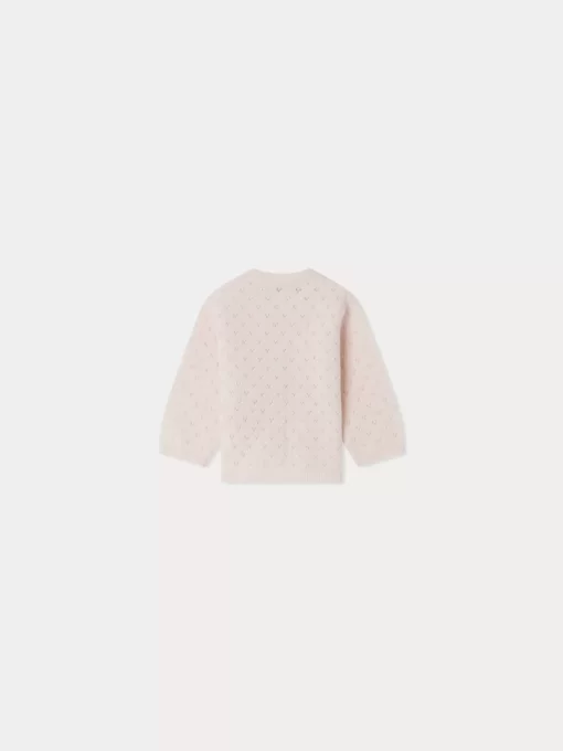 Newborn & Baby Bonpoint Sweaters And Cardigans | Azia Cardigan Light Pink
