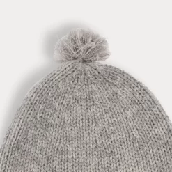 Newborn & Baby Bonpoint Socks And Accessories | Babies' Beanie Hat Heathered Gray