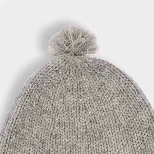 Newborn & Baby Bonpoint Socks And Accessories | Babies' Beanie Hat Heathered Gray