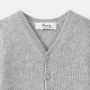 Newborn & Baby Bonpoint Sweaters And Cardigans | Babies' Cardigan Heathered Gray