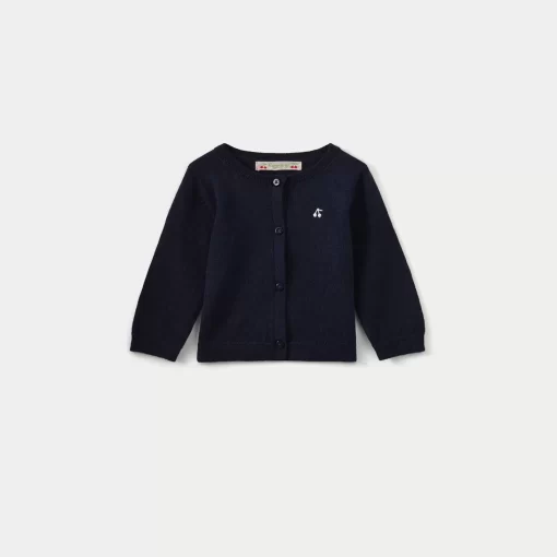 Newborn & Baby Bonpoint Sweaters And Cardigans | Babies' Cardigan Navy