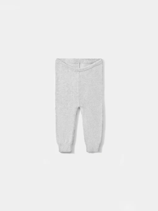 Newborn & Baby Bonpoint Socks And Accessories | Babies' Leggings Heathered Gray