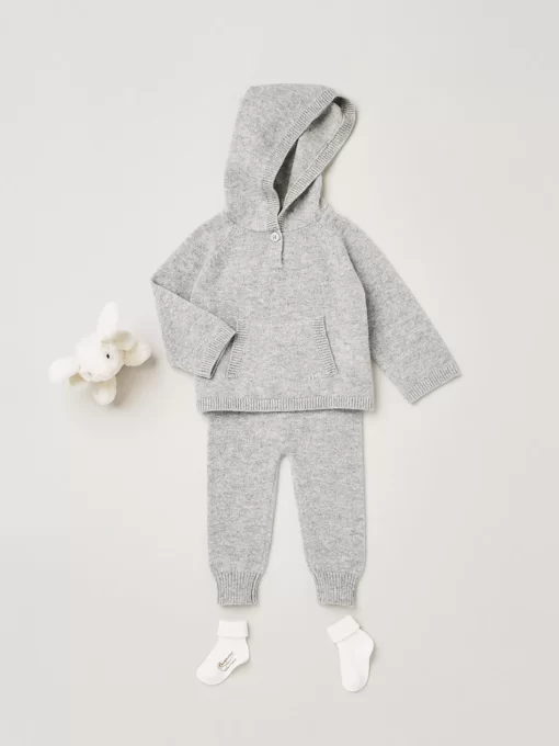 Newborn & Baby Bonpoint Socks And Accessories | Babies' Leggings Heathered Gray