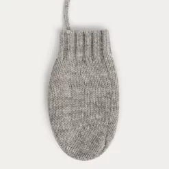Newborn & Baby Bonpoint Socks And Accessories | Babies' Mittens Heathered Gray