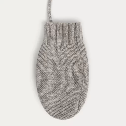 Newborn & Baby Bonpoint Socks And Accessories | Babies' Mittens Heathered Gray