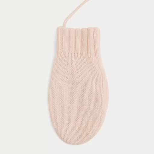 Newborn & Baby Bonpoint Socks And Accessories | Babies' Mittens Pale Pink
