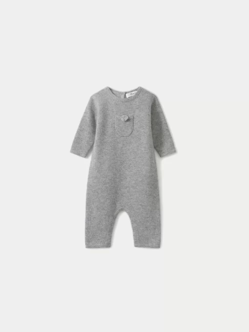 Newborn & Baby Bonpoint Sets And Jumpsuits | Babies' Playsuit Heathered Gray