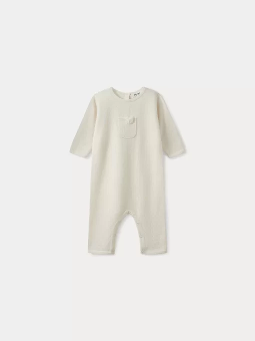 Newborn & Baby Bonpoint Sets And Jumpsuits | Babies' Playsuit Milk White