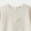 Newborn & Baby Bonpoint Sets And Jumpsuits | Babies' Playsuit Milk White