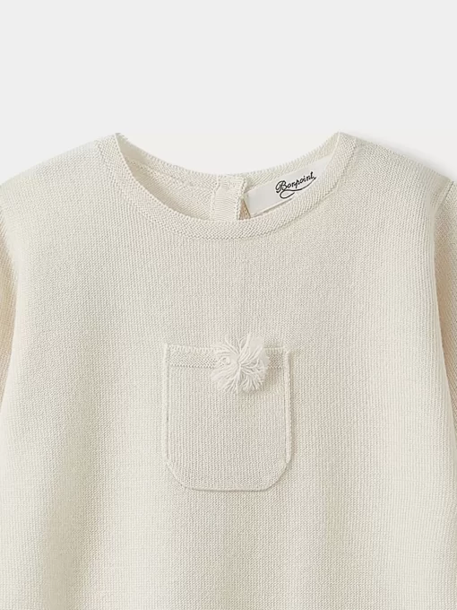 Newborn & Baby Bonpoint Sets And Jumpsuits | Babies' Playsuit Milk White