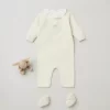Newborn & Baby Bonpoint Sets And Jumpsuits | Babies' Playsuit Milk White