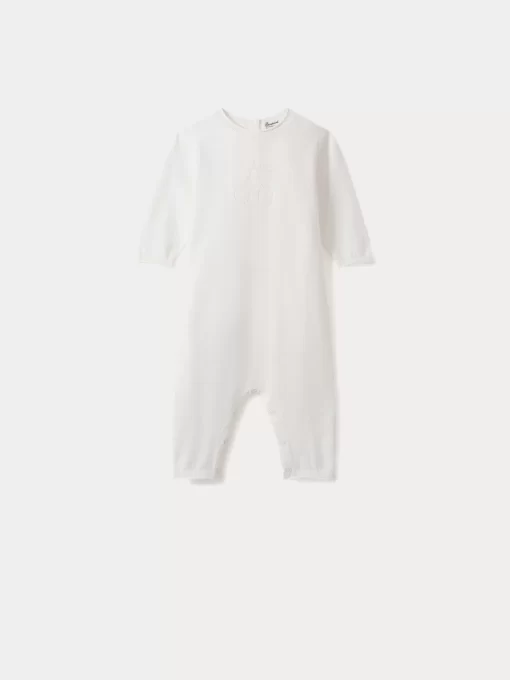 Newborn & Baby Bonpoint Sets And Jumpsuits | Babies' Sleepsuit Milk White