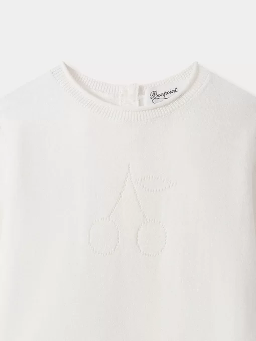 Newborn & Baby Bonpoint Sets And Jumpsuits | Babies' Sleepsuit Milk White