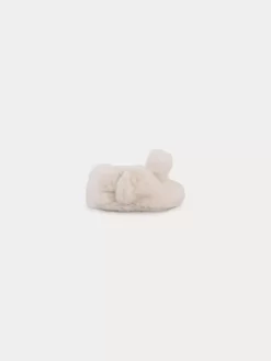 Newborn & Baby Bonpoint Socks And Accessories | Babies' Slippers Milk White