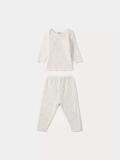 Newborn & Baby Bonpoint Sets And Jumpsuits | Babies' Two-Piece Pajama Set Gold