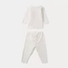 Newborn & Baby Bonpoint Sets And Jumpsuits | Babies' Two-Piece Pajama Set Gold