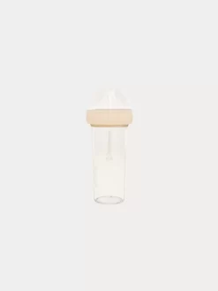 Newborn & Baby Bonpoint Childcare | Baby Bottle With Travel Pouch Milk White