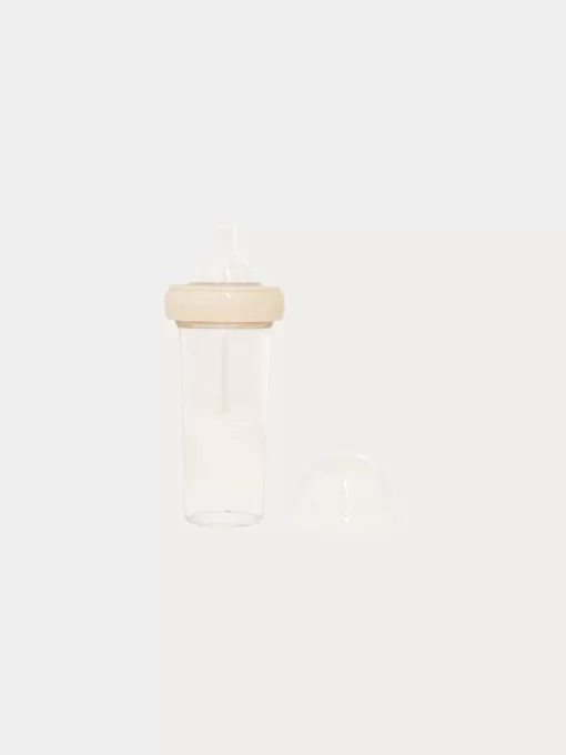 Newborn & Baby Bonpoint Childcare | Baby Bottle With Travel Pouch Milk White