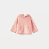 Newborn & Baby Bonpoint Sweaters And Cardigans | Baby Cashmere Sweater Faded Pink