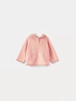 Newborn & Baby Bonpoint Sweaters And Cardigans | Baby Cashmere Sweater Faded Pink