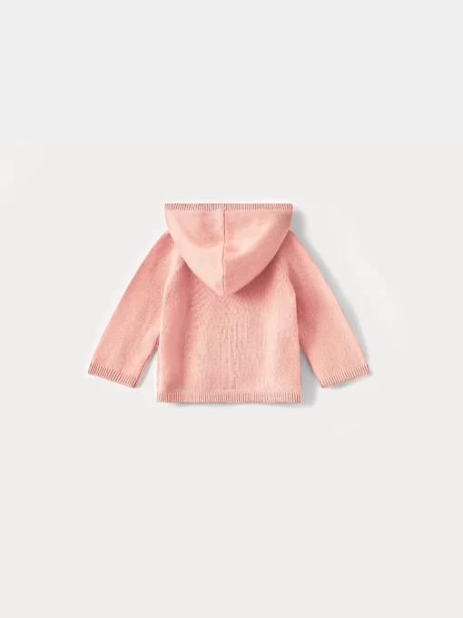 Newborn & Baby Bonpoint Sweaters And Cardigans | Baby Cashmere Sweater Faded Pink