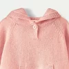 Newborn & Baby Bonpoint Sweaters And Cardigans | Baby Cashmere Sweater Faded Pink