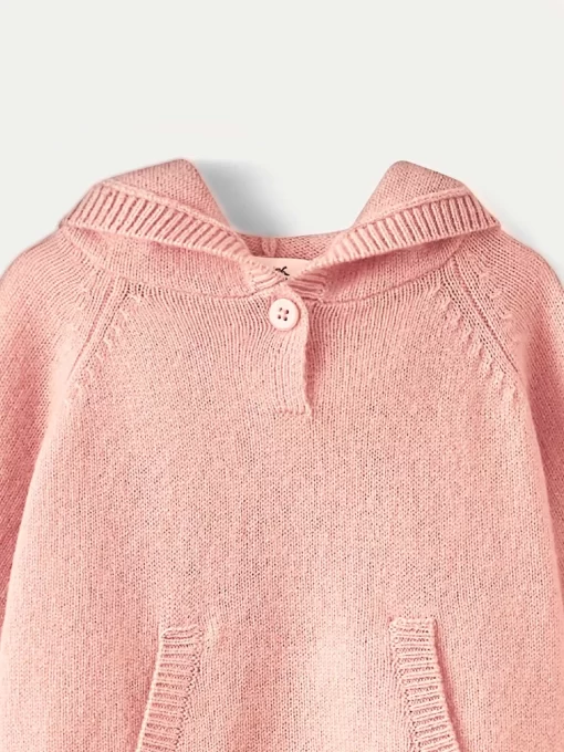 Newborn & Baby Bonpoint Sweaters And Cardigans | Baby Cashmere Sweater Faded Pink