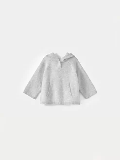 Newborn & Baby Bonpoint Sweaters And Cardigans | Baby Cashmere Sweater Heathered Gray