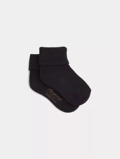 Newborn & Baby Bonpoint Leggings And Socks | Baby Cotton And Cashmere Socks Navy