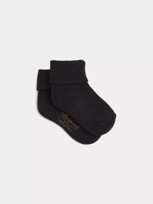 Newborn & Baby Bonpoint Leggings And Socks | Baby Cotton And Cashmere Socks Navy