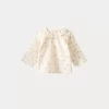 Newborn & Baby Bonpoint Tops | Baby Printed Voile Blouse Gold