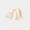 Newborn & Baby Bonpoint Tops | Baby Printed Voile Blouse Gold