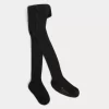 Newborn & Baby Bonpoint Leggings And Socks | Baby Ribbed Tights Black