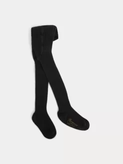 Newborn & Baby Bonpoint Leggings And Socks | Baby Ribbed Tights Black