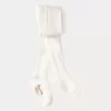 Newborn & Baby Bonpoint Leggings And Socks | Baby Ribbed Tights Milk White
